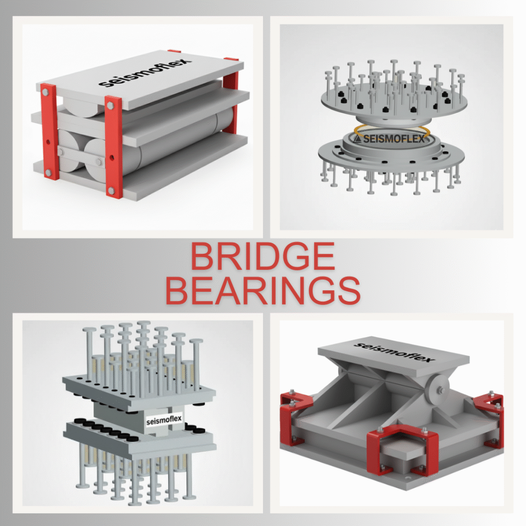 Bridge Bearings Collage